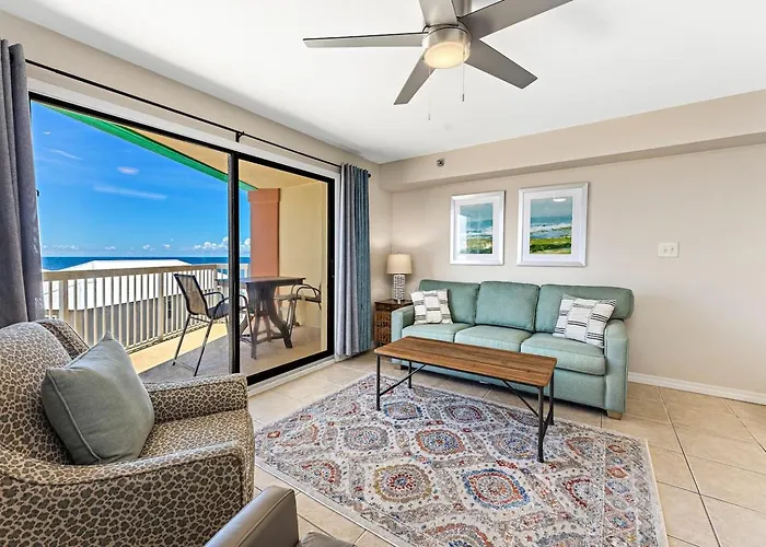 Apartment Oceanfront King Bed Heated Pools & Hot Tub W&d & Cabletv Gulf Shores