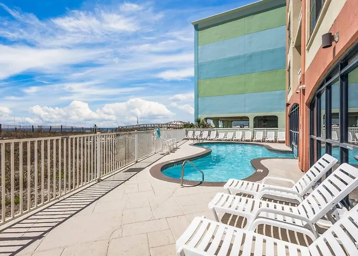 Apartment Oceanfront King Bed Heated Pools & Hot Tub W&d & Cabletv Gulf Shores